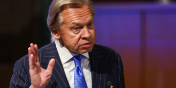 RUSSIA, MOSCOW - NOVEMBER 20, 2025: Alexei Pushkov of the Constitutional Legislation and State Building Committee, Russian Federation Council, takes part in an international applied research forum titled "No Statute of Limitation. Nuremberg. 80 Years" and held at the Moscow Manege Central Exhibition Hall to mark the anniversary of the Nuremberg trials over crimes perpetrated by Nazi Germany in World War II. Sergei Bulkin/TASS

Россия. Москва. Председатель комиссии Совета Федерации по информационной политике и взаимодействию со СМИ Алексей Пушков во время международного научно-практического форума "Без срока давности. Нюрнберг. 80 лет", приуроченного к 80-й годовщине начала Международного военного трибунала над главными нацистскими преступниками, в ЦВЗ "Манеж". Сергей Булкин/ТАСС